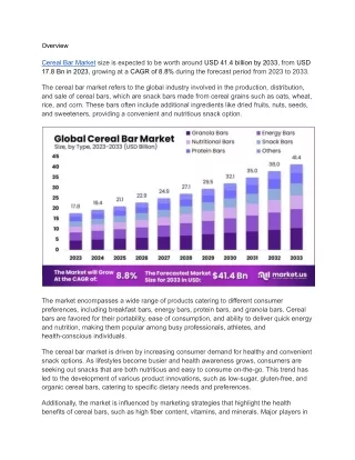 Retail Giants Dominate Cereal Bar Market