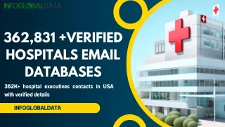 Who Can Benefit from InfoGlobalData Hospital Email Lists?