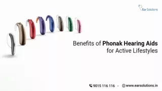 Benefits of Phonak Hearing Aids for Active Lifestyles