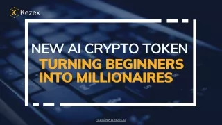 NEW AI Crypto Token Turning Beginners Into Millionaires