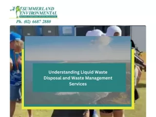 Understanding Liquid Waste Disposal and Waste Management Services