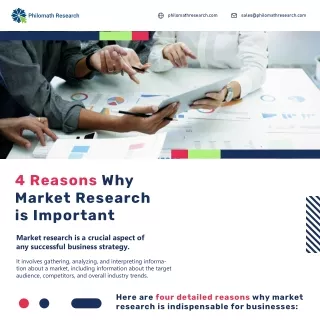 4 Reasons Why Market Research is Important