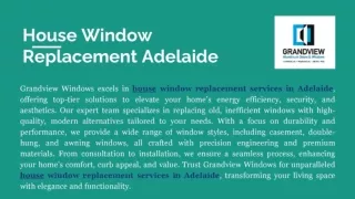 House Window Replacement Adelaide