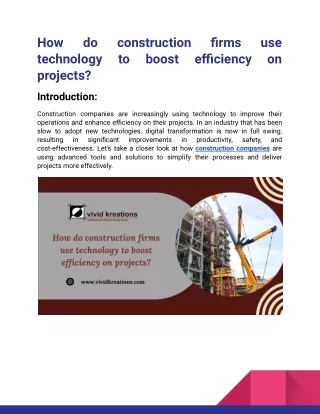 How do construction firms use technology to boost efficiency on projects_vividkreations