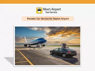 Reliable Car Service for Dayton Airport