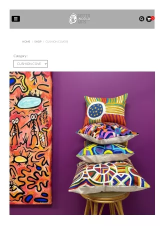CUSHION COVERS - Better World Arts