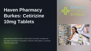 Haven Pharmacy Burkes Cetirizine 10mg Tablets