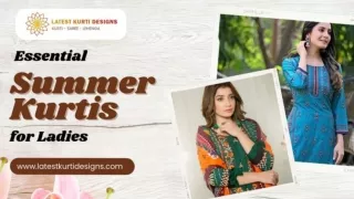 Essential Summer Kurtis for Ladies