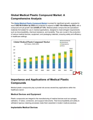 Global Medical Plastic Compound Market_ A Comprehensive Analysis