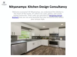 Kitchen Design Consultancy