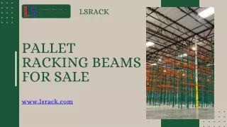 Optimize Warehouse Efficiency: Pallet Racking Beams for Sale