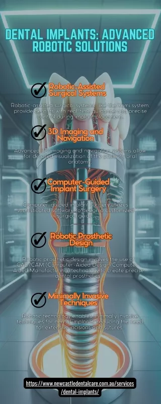 Dental Implants: Advanced Robotic Solutions