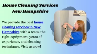 House Cleaning Services New Hampshire