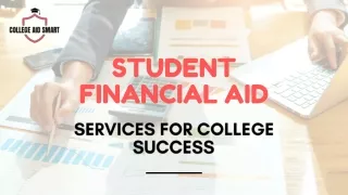 Understanding Student Financial Aid Services for College Success