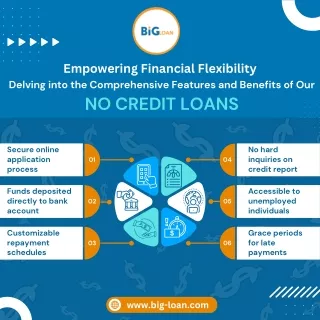 Big-Loan: Your Go-To Platform for No Credit Loans and Rapid Funding