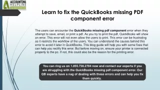 Cannot Print PDF Invoices In QuickBooks  Best fixing Guide