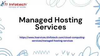 What are Managed Hosting Services & How It Can Impact Your Business