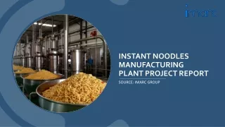 Instant Noodles Manufacturing Plant Project Report