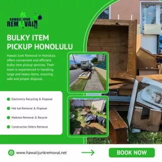 Bulky Item Pickup Honolulu