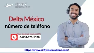 ¿Cómo me comunico con Delta Airlines desde México?