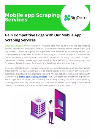 Mobile App Scraping Key Strategies and Tips