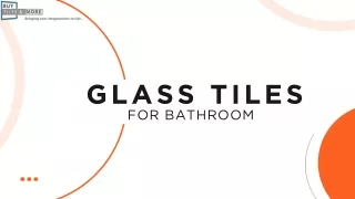 Buy Online and Elevate Your Bathroom Design with Glass Tiles