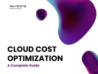 Cloud Optimization - Nuvento