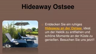 Hideaway Ostsee