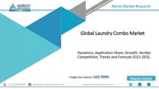 Laundry Combo Market Manufacturers Size, Growth & Industry Analysis Report 2021