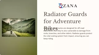 Radiator Guards for Adventure Bikes