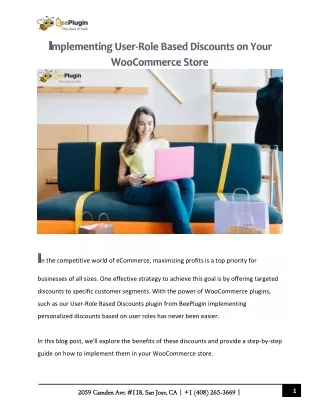 Implementing User-Role Based Discounts on Your WooCommerce Store