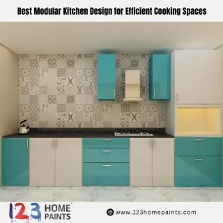 Best Modular Kitchen Design for Efficient Cooking Spaces