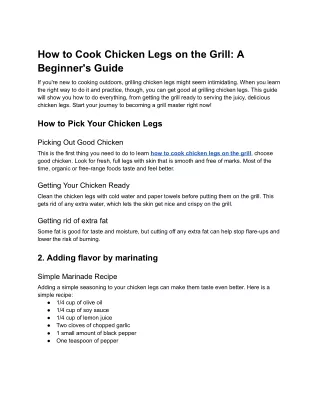 How to Cook Chicken Legs on the Grill_ A Beginner's Guide - Google Docs