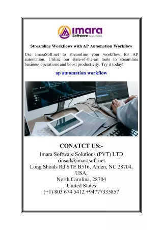 Streamline Workflows with AP Automation Workflow