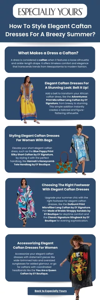 How To Style Elegant Caftan Dresses For A Breezy Summer