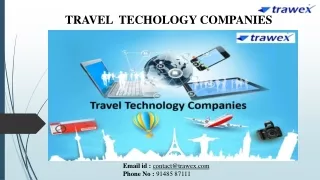 Travel Technology Companies