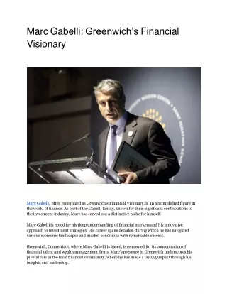 Marc Gabelli_ Greenwich’s Financial Visionary (1)