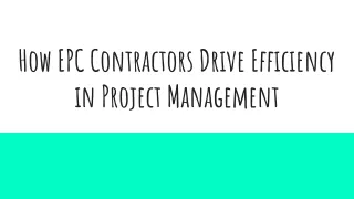 How EPC Contractors Drive Efficiency in Project Management