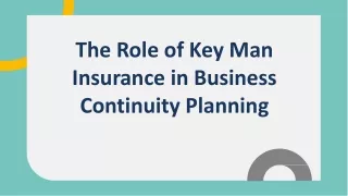 The Role of Key Man Insurance in Business Continuity Planning