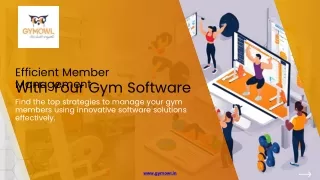 Streamline Your Gym's Member Management with Advanced Software Features