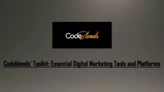 Essential Digital Marketing Tools and Platforms