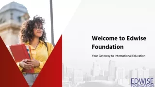 Welcome to Edwise Foundation