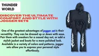Upgrade Your Style: Trendy Jogger Sets at Eboogz