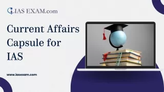 UPSC current affairs capsule PDF free download