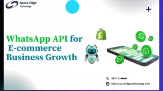 Innovative Ways to Use WhatsApp API for E-commerce