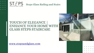 Modern Frameless Handrails: Sleek and Safe Solutions for Your Home