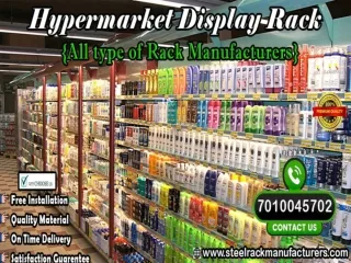 Hypermarket Display Rack Manufacturers Chennai