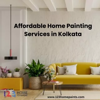 Affordable Home Painting Services in Kolkata