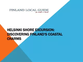 Discovering Finland's Coastal Charms