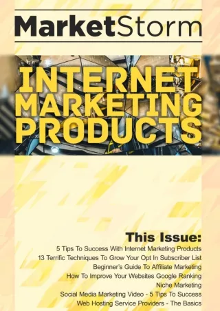 Internet Marketing Products